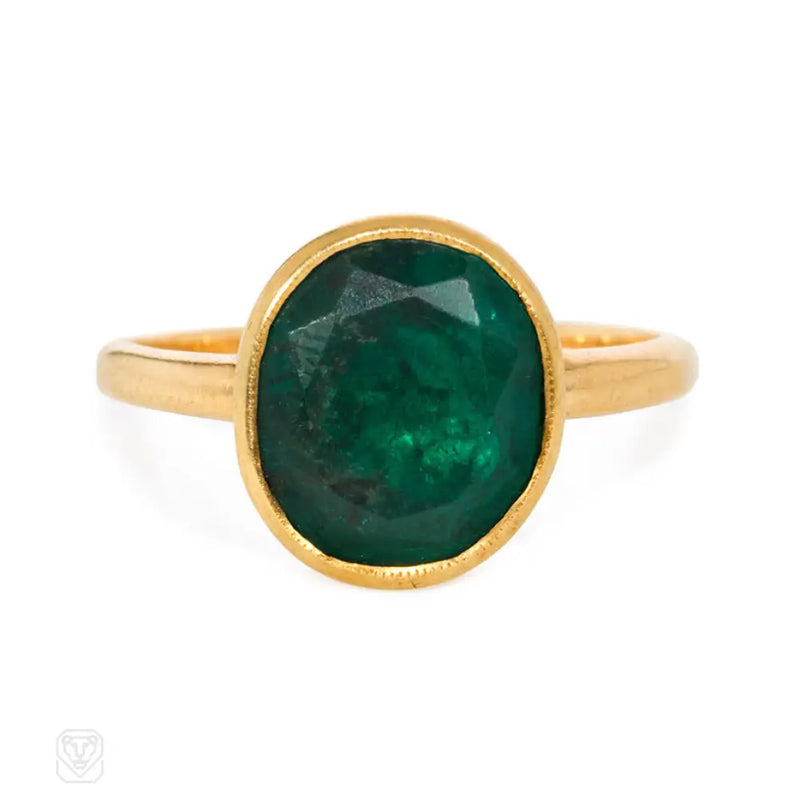 Georgian Emerald Ring