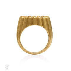 Gold and diamond Tartelette ring, Van Cleef & Arpels