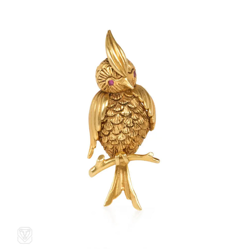 Gold Bird Brooch Boucheron.