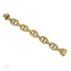 Gold chaine d'ancre bracelet