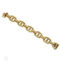 Gold chaine d'ancre bracelet