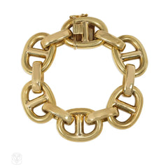 Gold chaine d'ancre bracelet