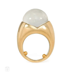 Gold, diamond, and crystal ring, Mauboussin
