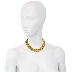 Gold fancy link chain