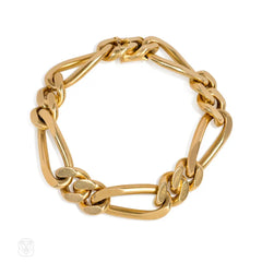 Gold figaro link bracelet, Van Cleef & Arpels