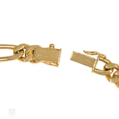 Gold figaro link necklace, Van Cleef & Arpels, France