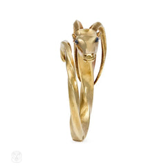 Gold ibex bracelet, France