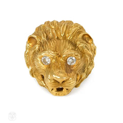 Gold lion ring, Van Cleef & Arpels