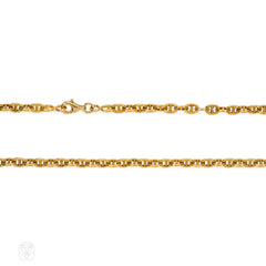 Gold nautical chain, France