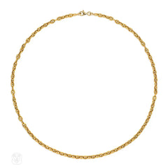 Gold nautical chain, France