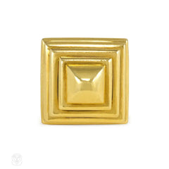 Gold ziggurat ring, Aldo Cipullo for Cartier