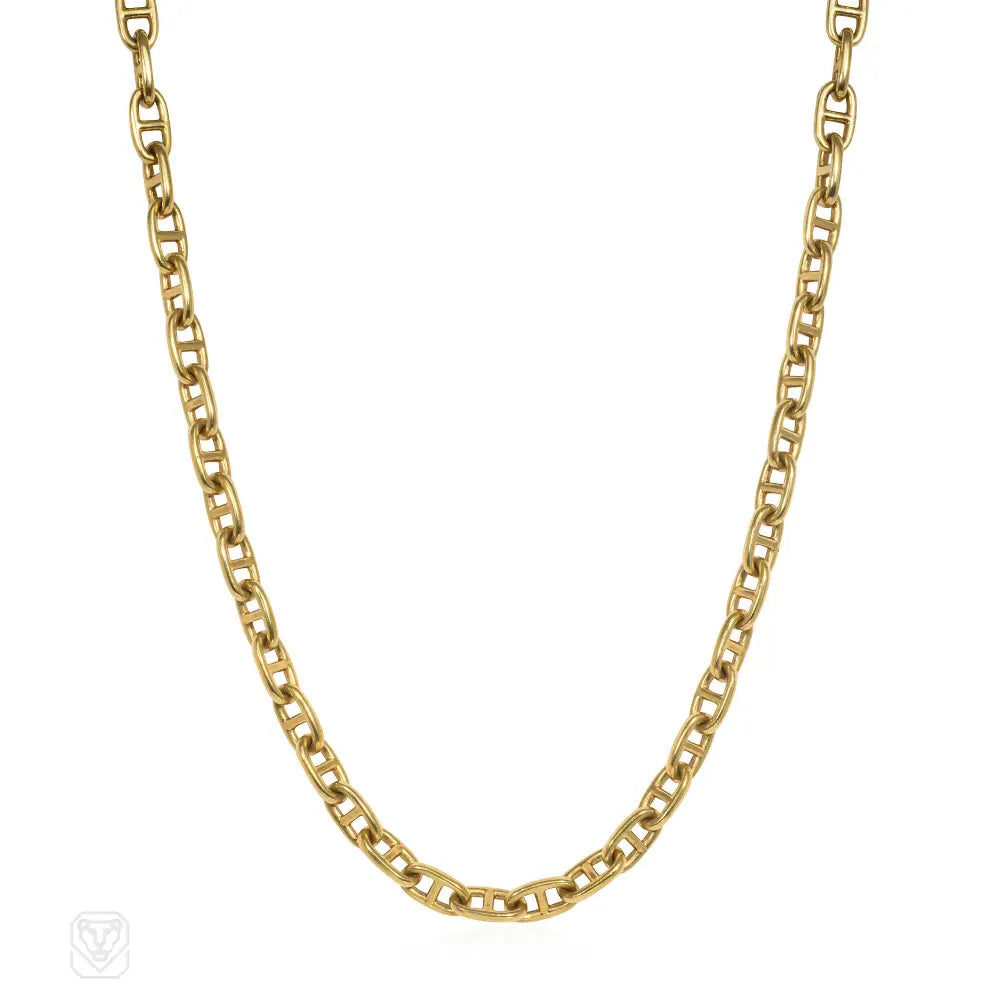 Ermes Chain Hermès, France anchor chain necklace – Kentshire