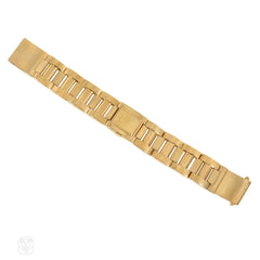 Hermès Mid-Century gold tank watch