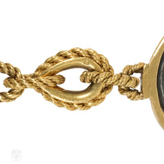 Hermès, Paris ancient coin fob pendant