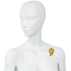 Important Antique French gold and turquoise suite