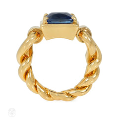 Important Marchak, Paris Ceylon sapphire ring