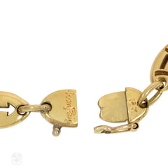 Jean Paris Gemini and Sagittarius gold zodiac bracelet