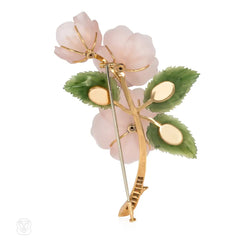 Köchert Austro-Hungarian flower spray brooch