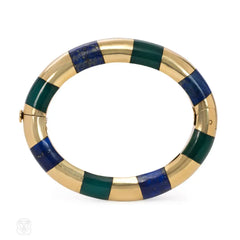 Lapis and green onyx bracelet, Tiffany & Co.