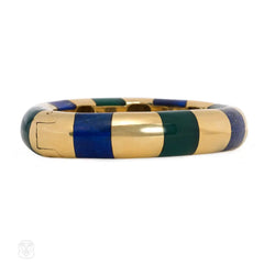 Lapis and green onyx bracelet, Tiffany & Co.