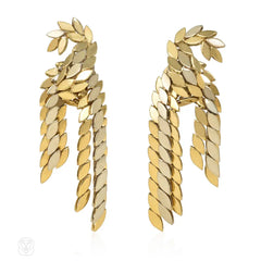 Maison Gerard knotted tassel earrings.