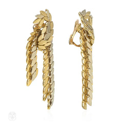 Maison Gerard knotted tassel earrings.