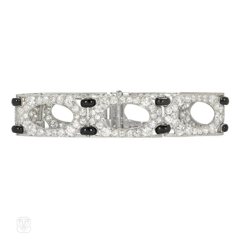 Mauboussin Paris Enamel And Diamond Bracelet