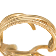 Mellerio Paris gem-set, poseable pendant hoop earring