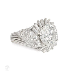 Mid-century diamond cocktail ring, David Webb
