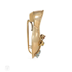 Paul Flato Retro shoe brooch