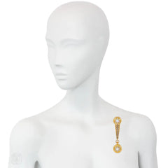Paul Robin French opal and diamond pendant watch