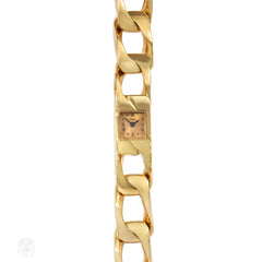Piaget yellow gold curblink bracelet watch