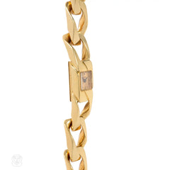 Piaget yellow gold curblink bracelet watch