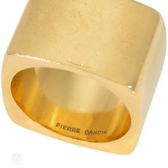 Pierre Cardin, Paris squared gold band