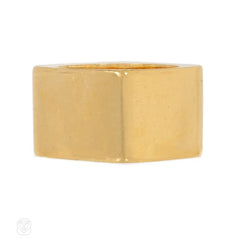 Pierre Cardin, Paris squared gold band
