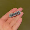 Cartier Art Deco diamond and aquamarine brooch