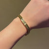 Vacheron Constantin gold, tapered bracelet watch
