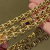 Antique oversized belcher link chain