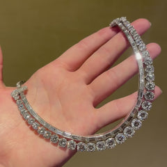 Important Fontana, Paris diamond swag necklace