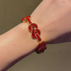Angela Cummings carnelian knot bracelet