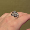 Boivin Mid-Century diamond cocktail ring