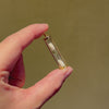 Mid-Century French gold hourglass charm