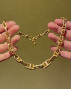 Hermès, Paris Gold Chaine D’ancre Nautical Necklace