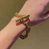 Hermès, Paris Vendôme Chaîne d’Ancre Tressé Gold Bracelet