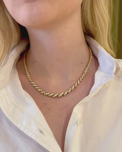 Oscar Heyman Bros. gold and diamond necklace