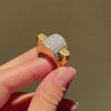Boucheron, Paris Retro gold and diamond airplane ring