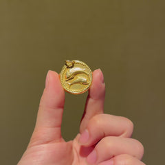 Van Cleef & Arpels gold Pisces pendant