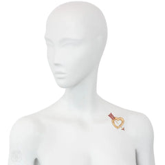 Retro Cartier cupid's arrow heart brooch