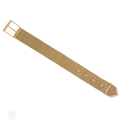 Retro gold buckle bracelet