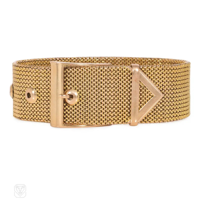 Retro Gold Buckle Bracelet